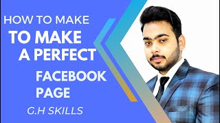 How to Create a Facebook page  Step by Step  Facebook page tutorial 2024  Gohar Naseer [upl. by Palestine]