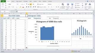 How to make a LIVE histogram in Excel [upl. by Einahpet139]