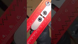 HONGDUI Hooked On Wood MT2465 PRO Scriber Marking Square Ruler Aluminum Alloy 650mm woodworking [upl. by Nyl385]