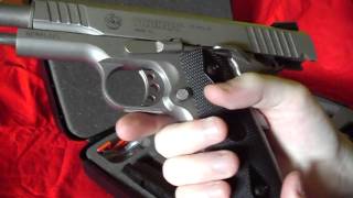 Taurus 1911 45 ACP Stainless Steel pistol [upl. by Enelrae]