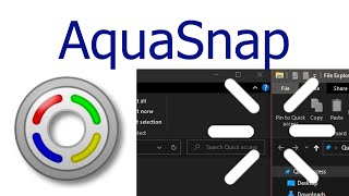 Aquasnap  Another Useful Windows Tool [upl. by Tzong656]