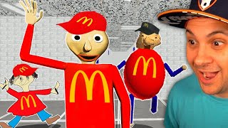 NEVER Let Baldi Work at MCDONALDS [upl. by Sauder]