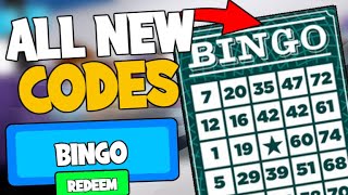 ALL BLOXY BINGO CODES March 2023  ROBLOX Codes SECRETWORKING [upl. by Yllah]