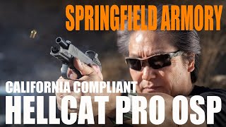 Springfield Armory Hellcat Pro OSP California compliant 「月刊Gun professionals 2024年12月号」 [upl. by Yraek509]