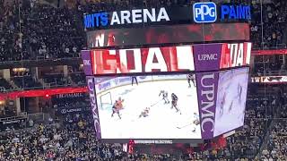 Pittsburgh Penguins Goal Horn Live  All Goals vs Predators 33023 [upl. by Hickie819]