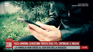 Quindicenne trovata senza vita continuano le indagini  Storie italiane 12112024 [upl. by Mandal]