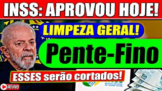 🚨LIMPEZA GERAL PenteFino do INSS VAI CORTAR esses APOSENTADOS [upl. by Ayhdnas]