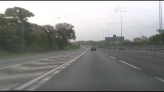 M25 anticlockwise J8  MSA Clacket Lane [upl. by Eidroj]