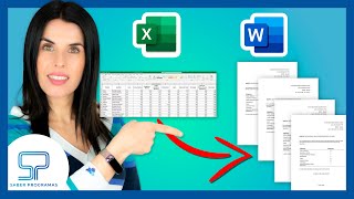 ✅ IMPORTAR datos de EXCEL a plantilla WORD  Combinar correspondencia [upl. by Oelc]