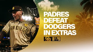 Padres Beat LA in Extras  Padres vs Dodgers Highlights 41224 [upl. by Euqinoj]