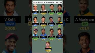 Under 19 World Cup winning captain [upl. by Ardle]