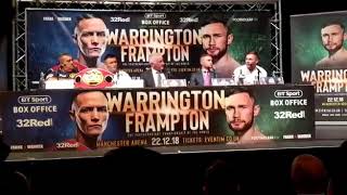 Frampton vs Warrington team frampton on fight [upl. by Asyar340]