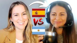 Spain VS Argentina Different Accents and Vocabulary [upl. by Neelya557]