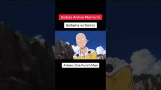 Saitama vs zenos one punch man anime badaas anime moments [upl. by Anirres]