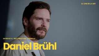 Becoming Karl Lagerfeld  Entrevista a Daniel Brühl [upl. by Hnahym]