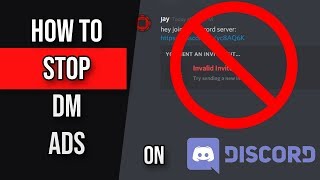 How To Stop DM Advertisers On Your Discord Server [upl. by Enyaj]