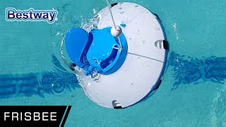 Robot piscine sans fil Bestway FRISBEE 12702  Démonstration amp Utilisation [upl. by Suellen]