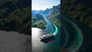 Trollfjord Norways Narrow Gem shorts [upl. by Marcell93]