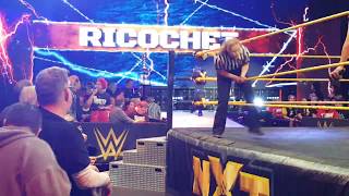 NXT Fullsail TV Tapings Ricochet Debut [upl. by Chesna]