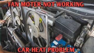 Toyota Platz Auto Radiator Fan not working Repair By Raja Auto [upl. by Elsey370]