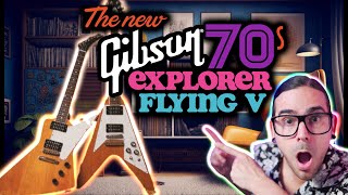 The NEW 70s Gibson Explorer and Flying V [upl. by Antonella]