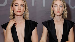 Saoirse Ronan attend The Outrun special screening in London [upl. by Harden]