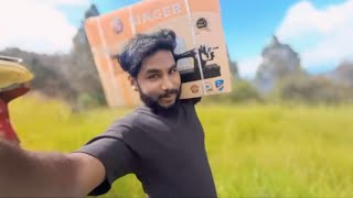 Unboxing new silai machine  singar company  Pahari Livestyle vlog  B k Kohli vlogs [upl. by Tcideneb]