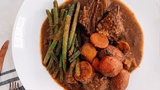 Classic Pot Roast  Chris Cooks [upl. by Cilo44]