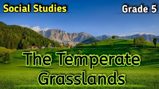 The Temperate Grasslands class 5 Social Studies  ExplanationLocationClimateVegetationCbseNcert [upl. by Aurlie]