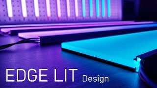 Best EDGE LIT Diffuser Channel on Amazon 2023  LED Light Strip Diffuser [upl. by Adaynek]