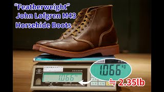 【BenchReBuilt】John Lofgren M43 Horsehide Boots Resole [upl. by Gaston81]