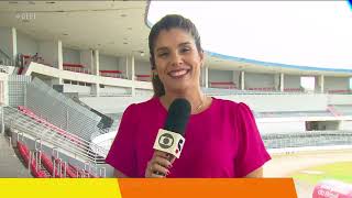 Globo Esporte PE  De Maceió Lílian Fonsêca traz as últimas notícias do Sport [upl. by Aneek]