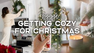 GETTING COZY FOR CHRISTMAS 🎄  DIY Christmas Decor Peppermint Coffee amp Baking Homemade Cookies [upl. by Nastassia]