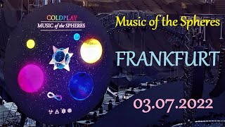 COLDPLAY Live  Music of the Spheres Tour  Full Set  Frankfurt 03072022 [upl. by Eidarb238]