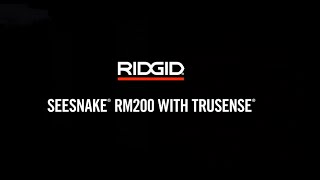 RIDGID® SeeSnake® rM200 with TruSense® Technology Overview [upl. by Lewison]