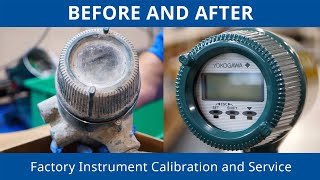 Before amp After  Factory Instrument Calibration and Service [upl. by Vinay]