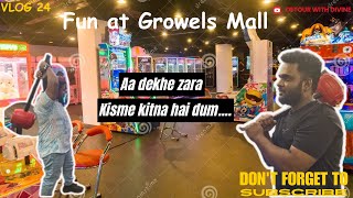 Fun Time in Growels Mall  Buri Tarah haraya dono ko 🤣🤣🤣  Growels Mall  vlog  24 [upl. by Aline957]