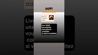 JEUDI 31 OCTOBRE 18H30 LIVE SURPRISE [upl. by Hirz142]