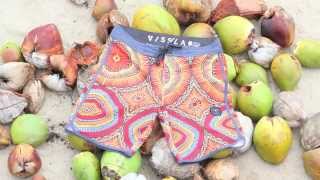 Vissla Upcycled Coconut Stretch Boardshorts  Caribbean Bliss [upl. by Misak997]