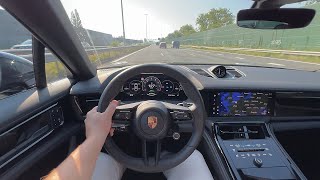 The New Porsche Panamera 2025 Test Drive [upl. by Whittaker]