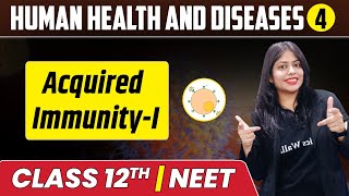 Human Health and Diseases 04  Acquired ImmunityI  Class 12thNEET [upl. by Carilyn123]