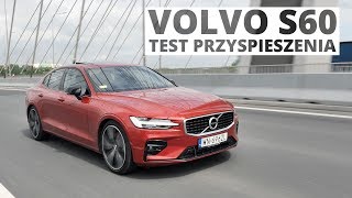 Volvo S60 20 T5 250 KM AT  acceleration 0100 kmh [upl. by Westlund]