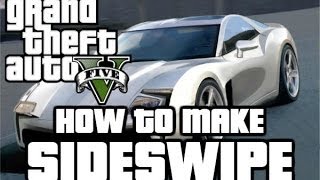 GTA V How to Make Sideswipe from Transformers [upl. by Lancelle703]