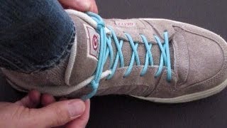 How to Cinch Your Shoes in 05 Seconds [upl. by Thaxter]