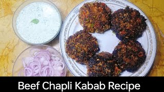 Beef Chapli Kabab Recipe  Authentic Peshawari Chapli Kabab Recipe by Chef Maheen [upl. by Harutek]