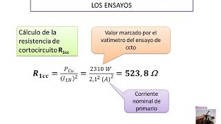 Ejercicio Ensayo transformador monofásico [upl. by Gnehs899]