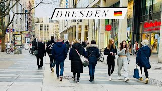 Dresden 🇩🇪 4K Walking Tour Through Germany’s Cultural Gem [upl. by Sisely]