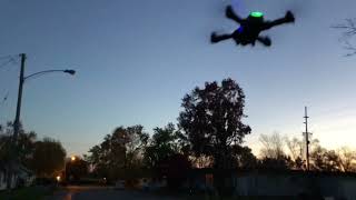 Sanrock H859 HW Mini Drone  Quick Night Flight [upl. by Taffy916]