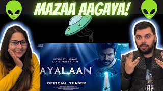 AYALAAN OFFICIAL TRAILER REACTION  Sivakarthikeyan  Anglo Bong [upl. by Ardnoid]