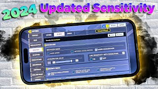 NEW 2024 UPDATED SENSITIVITY amp HUD SETTINGS  COD MOBILE [upl. by Asiulana]